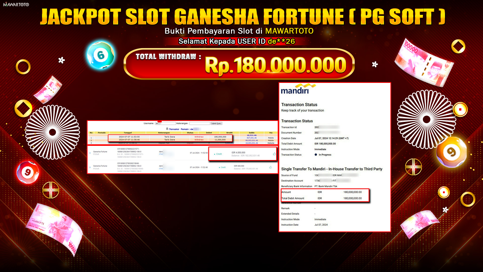 JACKPOT PG SOFT GANESHA FORTUNE